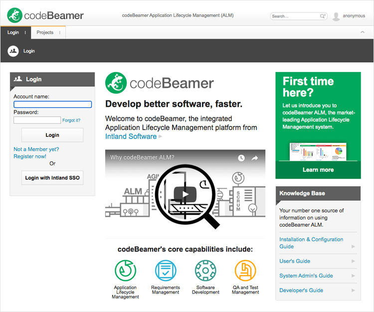 codebeamer as tool for defect tracking and traceability