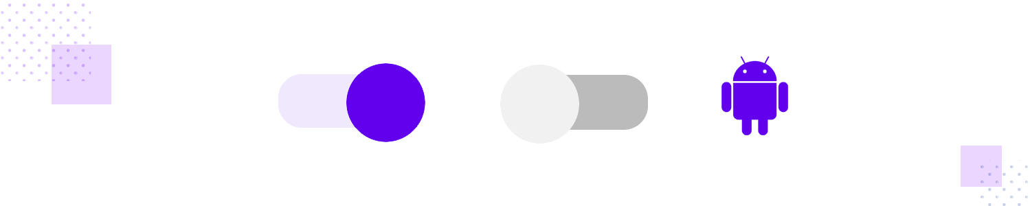 material design for toggle switch