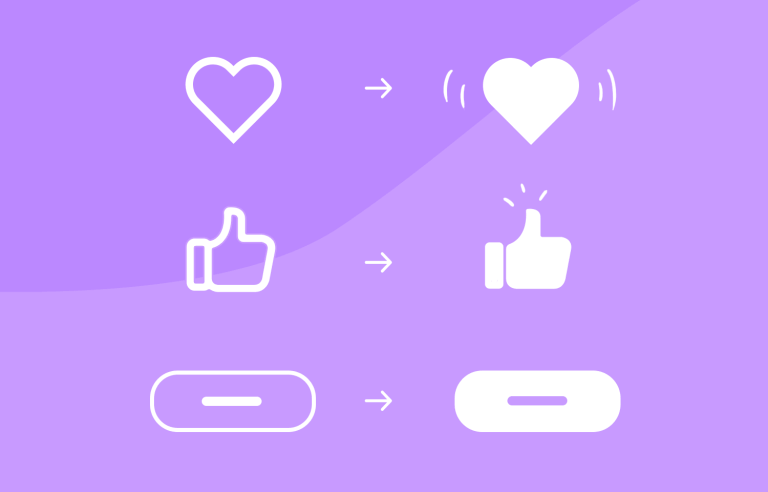 micro-interactions header