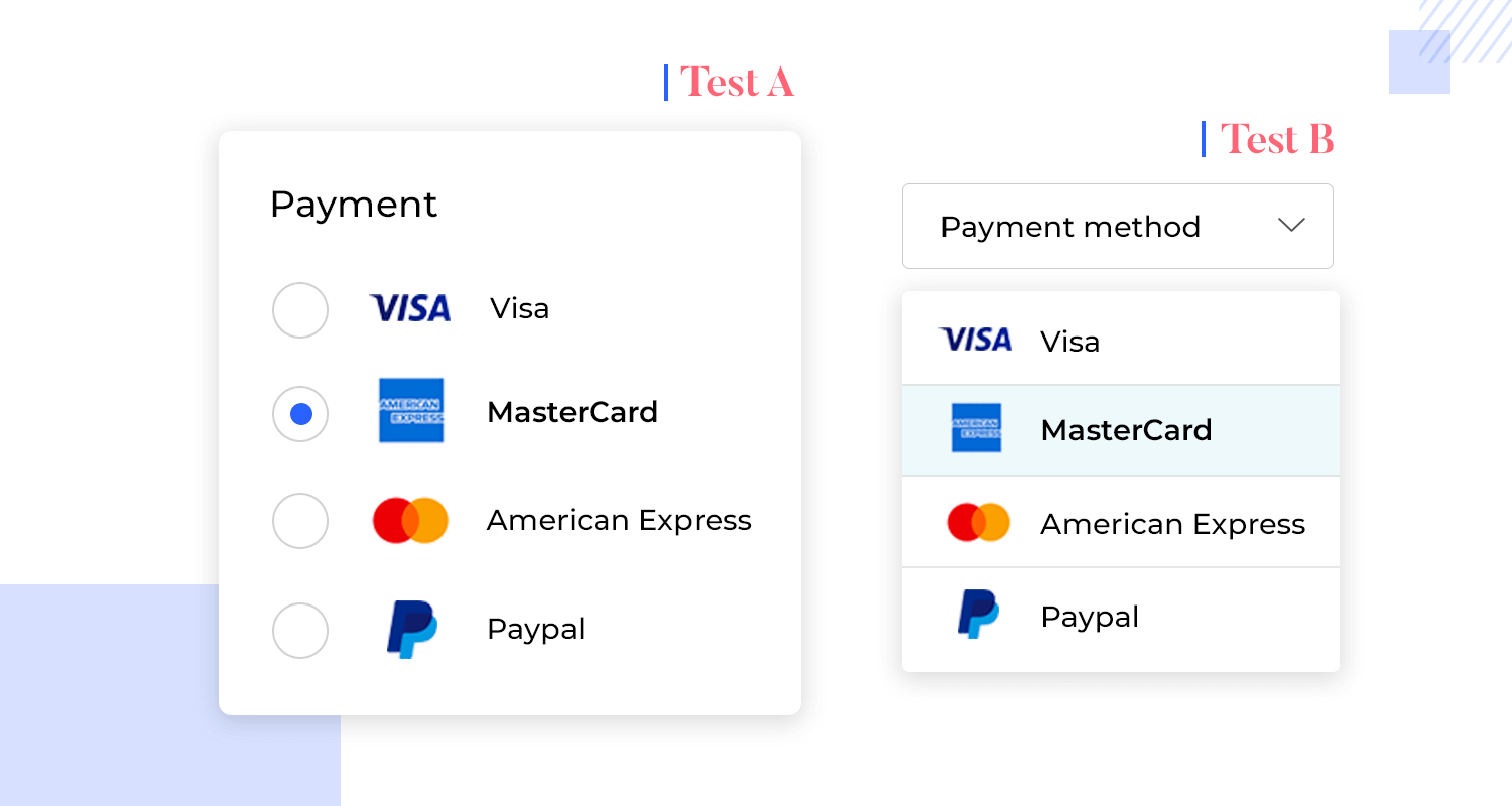 how to test radio buttons in ui design